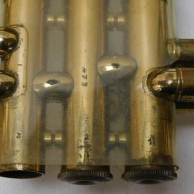 LaMonte Superior trumpet, USA, w/ Case/MP, Good playing condition with wear/dent image 9