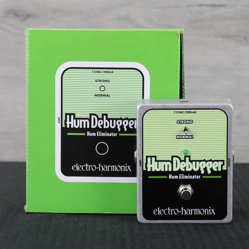 Electro-Harmonix Hum Debugger Hum Eliminator Green / Black image 1