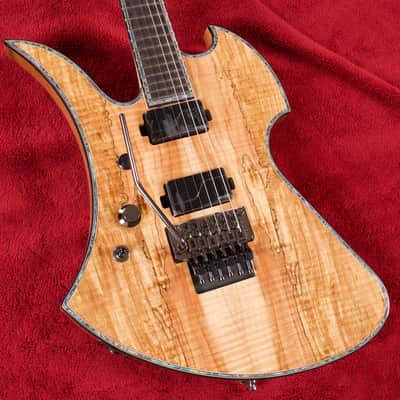 B.C. Rich Mockingbird Extreme Exotic with Floyd Rose Left Hand EXMGFRSMLH 2020 Spalted Maple image 5