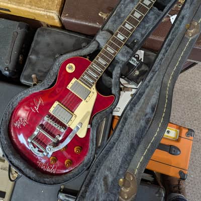 Epiphone Limited Edition Les Paul Standard Quilt Top with Bigsby - signed by Stone Temple Pilots image 2