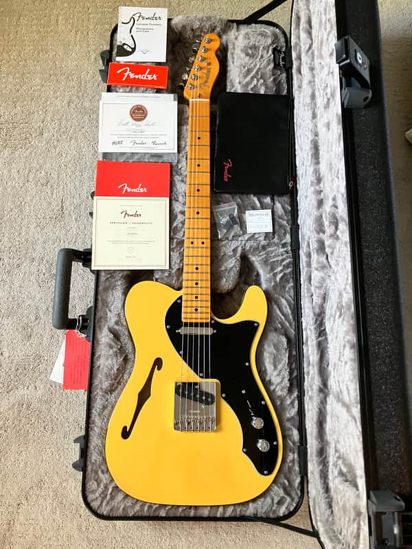 Fender Britt Daniel Telecaster Thinline | Reverb