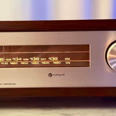 🎶✨ Luxman T-400 AM/FM Stereo Tuner — Original Factory Box, U.S. 120V, Wood Cabinet, Cleaned & Tested image 7