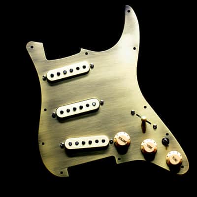 Carparelli 9-Way Strat Wiring Mod – Fully Loaded Pickguard, Vintage Single Coils, CTS Pots image 1
