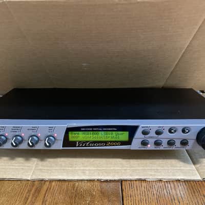 E-MU Systems Virtuoso 2000 Rackmount 128 Voice Virtual Orchestra For Sale + 3 Sound ROMs image 2