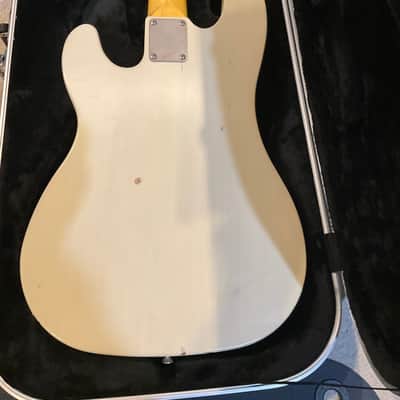 Nash PB-52 Bass Guitar, Mary Kaye White, Light Aging image 6