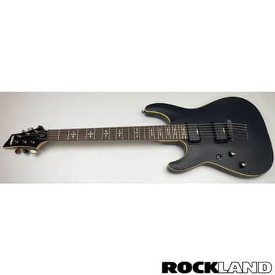 Schecter Demon 6 Satin Black Lefthand image 2