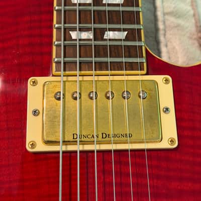Schecter C/SH-1 Semi-Hollow Red | Seymour Duncan ’59/JB | Pro Setup | Excellent Condition image 6