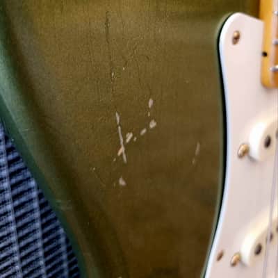 🔥 Fender Custom Shop Todd Krause Master Design 50's Stratocaster Moss Green 2014 - RARE image 11