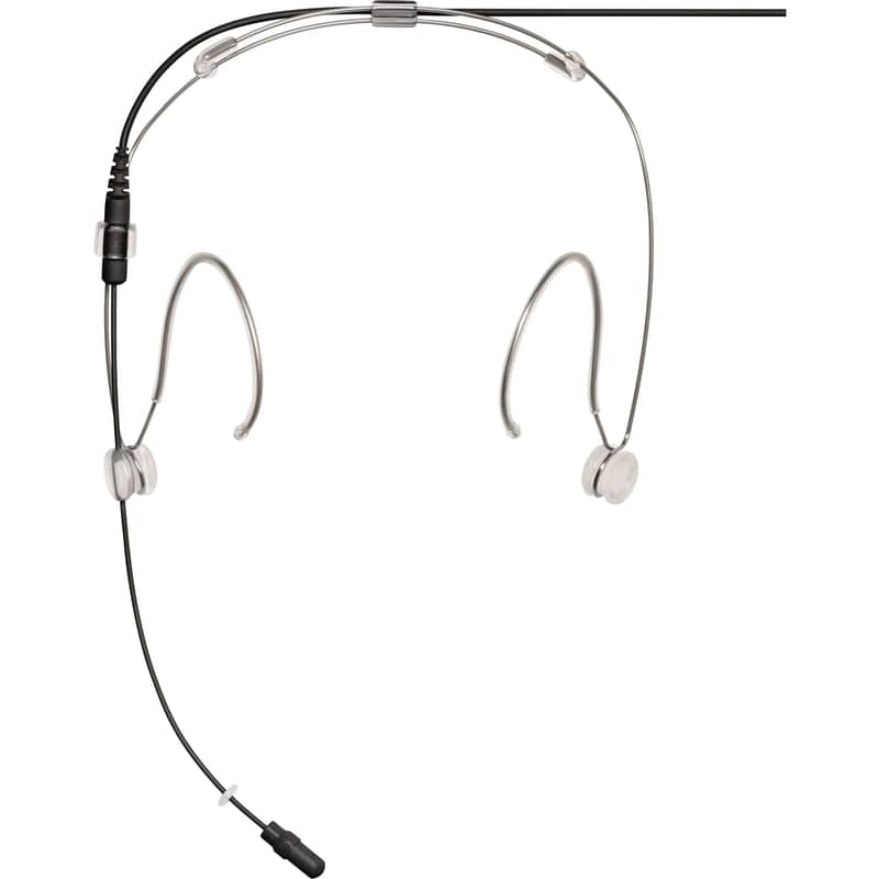 Shure DH5 Omni Condenser Headset Microphone, Black, MTQG Connector, Open Box (Like New) image 1