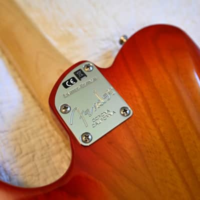 Fender Parallel Universe Limited Edition American Elite Tele HSS 2017 - Cherryburst Nitrocellulose Lacquer image 9