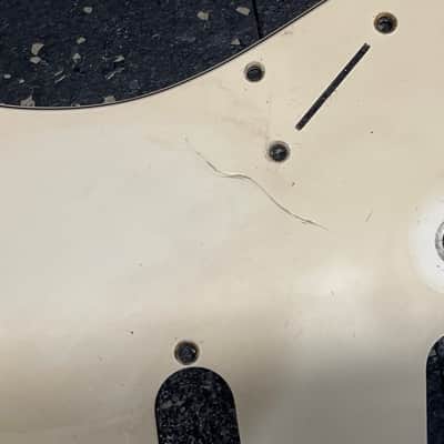 Fender Stratocaster pickguard 1970-72 1970 - W/B/W image 2