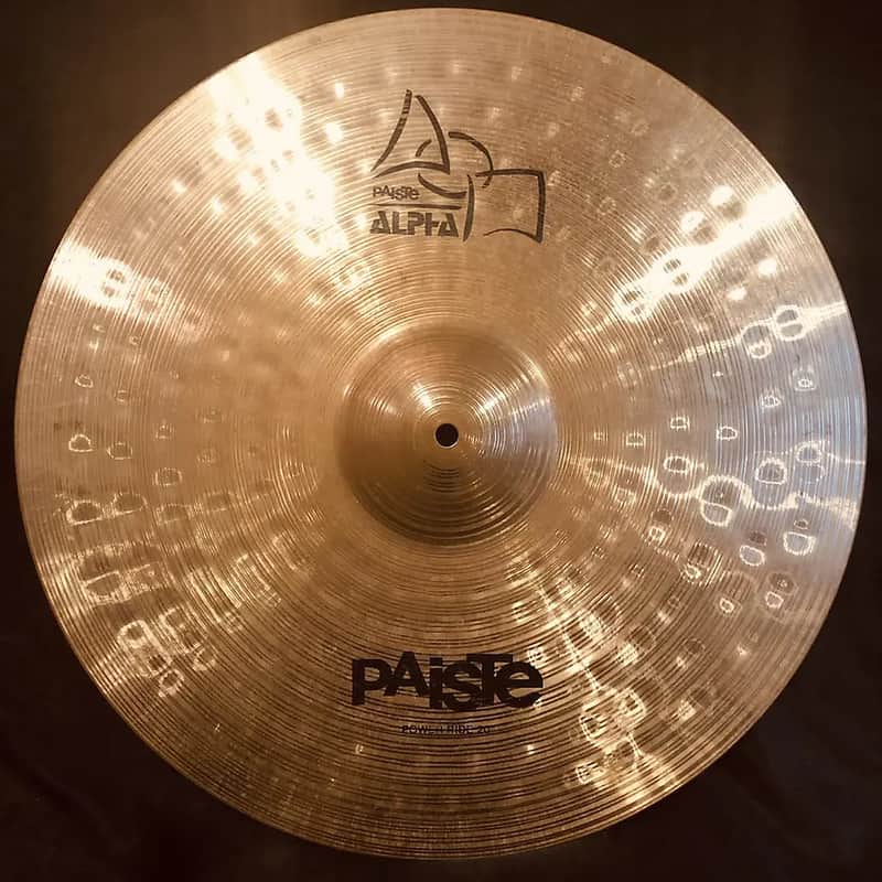 Paiste 20" Alpha Power Ride Cymbal image 1