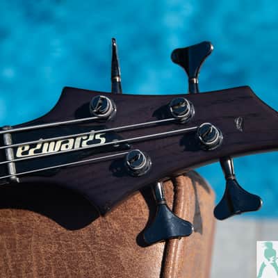 Edwards E-FR-120B - Neck Through - HORIZON BASS W SEYMOUR DUNCAN PU'S - MADE IN JAPAN - PRO SET UP W PERFECT FRETS/ACTION/INTONATION! - image 2