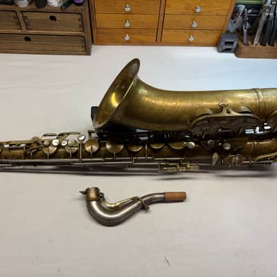 King Super 20 Around 1947 - Bare Brass image 2