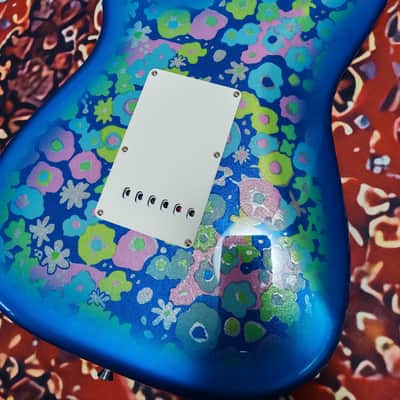 *NEW IN BOX* 2025 Fender Japan Limited Edition Stratocaster Blue Flower - low tariffs image 14
