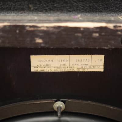 1977 Ampeg B-15N Fliptop Portaflex Bass Guitar Amplifier #59074 image 9