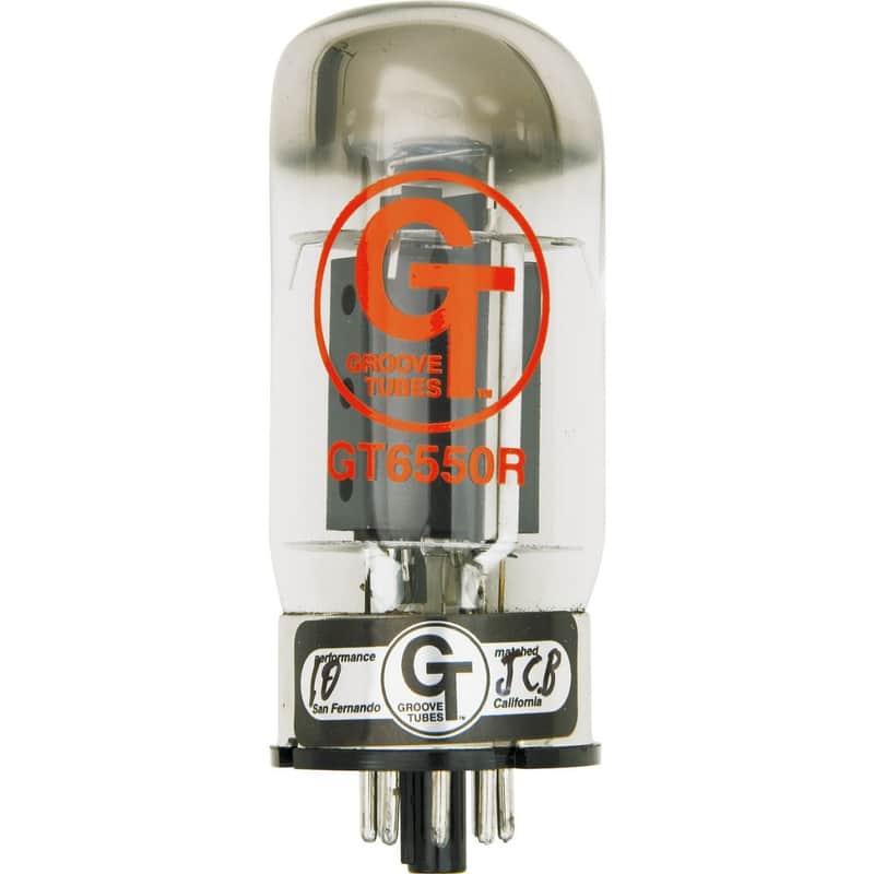 Groove Tubes Gold Series GT-6550-R Matched Power Tubes Medium Duet image 1