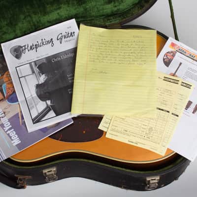 C. F. Martin  D-28 owned and played by Chris Eldridge Flat Top Acoustic Guitar (1953), ser. #128916, original black hard shell case. image 13