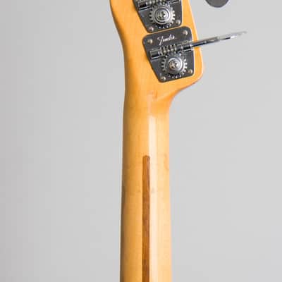 Fender  Telecaster Bass Pink Paisley Solid Body Electric Bass Guitar (1968), ser. #251376, original black tolex hard shell case. image 6