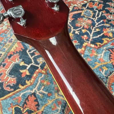 Yamaha SA700 Super Axe ES335 Style Semi Hollowbody Persimmon Red - 1983 image 21