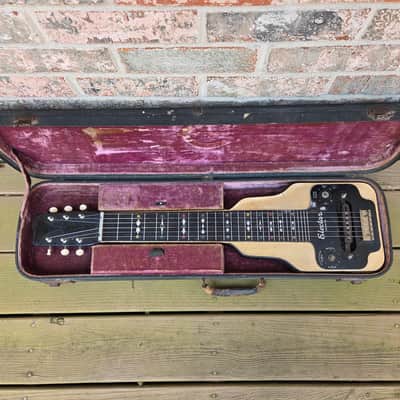 Vintage 1942 Epiphone Electar Lap Steel Guitar w/ Original Hardshell Case! Bild 2