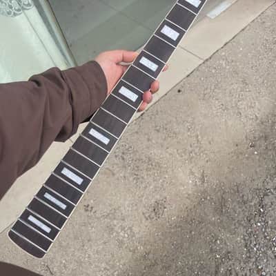 4-string electric bass neck P bass stainless steel 20frets yellow Maple guitar neck 34inch hole 18mm Rosewood block inlay