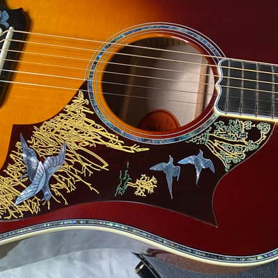 NEW! Gibson Custom Shop Dove - Doves In Flight - Made 2 Measure - Custom Ordered in Autumnburst Finish - Authorized Dealer - 5 lbs - G06614 image 6