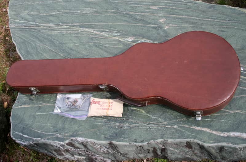 1972 Greco EG360 Proto Type All Gold Vintage Hard Case plus more