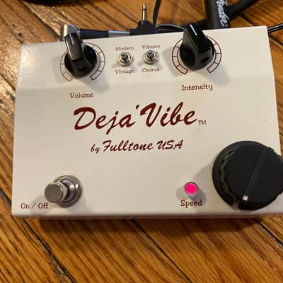 Fulltone Deja Vibe Mini Early #176 11/03 Signed Clean Sounds Amazing  2003 image 1