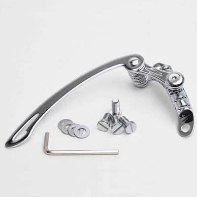 Chrome Les trem, TLT2C, Flat Arm Tremolo by Goldo image 1