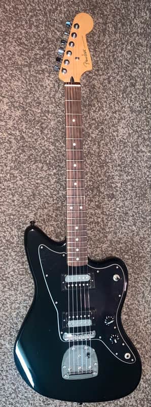 2015 Fender Special Edition Blacktop Jazzmaster HH electric guitar image 1