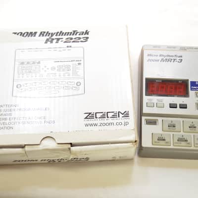 Zoom MRT-3 Micro Rhythm Trak Drum Machine + Power Supply + Footswitch image 9
