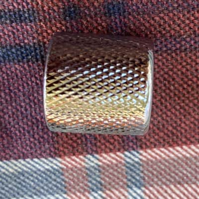 Single Squier Telecaster Guitar Volume Tone Knob~ Flat Top Tele, Push-On image 2