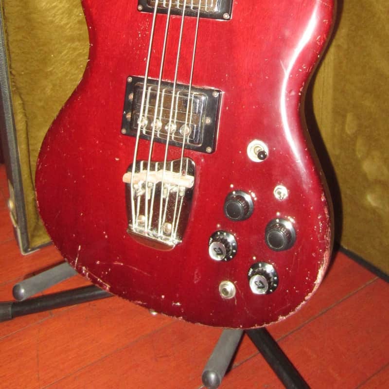 1974 Guild JS-II Double Pickup Cherry Red