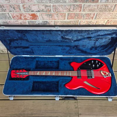 Vintage 1996 Rickenbacker 360/12 Twelve-String Electric Guitar (Ruby Red, Black Binding) w/ Original Hardshell Case! image 2