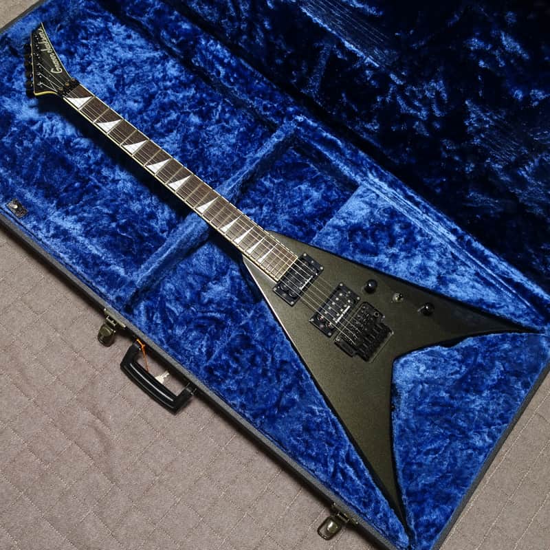 Final Price】 Grover Jackson KV.D-120 Metallic Black King V Made