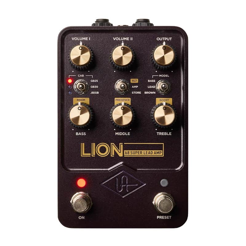 Universal Audio Lion ’68 Marshall Super Lead Amp Pedal Lion