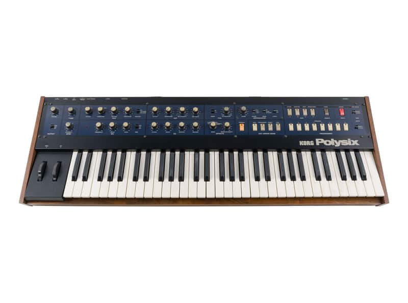 Korg Polysix Analog Keyboard Synthesizer image 1