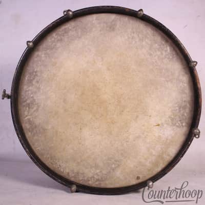 *Vintage 15x4" Birdseye Maple Snare Drum 2Ply Wood Calf Skin Heads Vintage 1900s image 6
