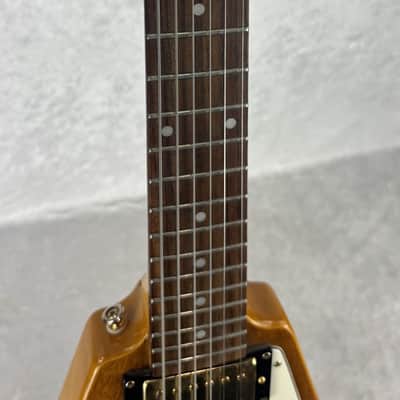 Epiphone Korina Flying V electric guitar with Gibson case image 4