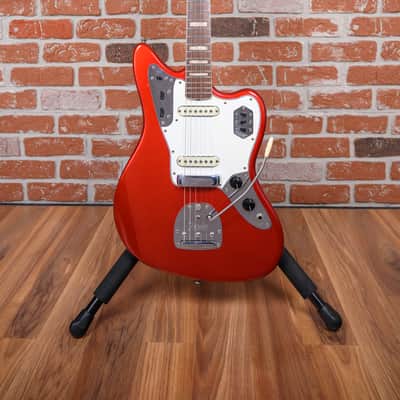 Fender Jaguar Candy Apple Red Custom Color 1966 w/OHSC image 4