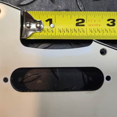 USA 3-ply Fender Pickguard and Back Plate 1986 Strat Cream/White Jewel Series Stratocaster US American image 17