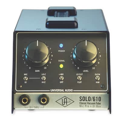 Universal Audio Solo/610 Desktop Tube Mic Preamp 2006 - Present - Black image 1