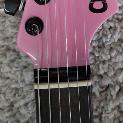 Charvel Pro-Mod Plus San-Dimas Style 1 HH HT E, Ebony Fingerboard, Platinum Pink image 7