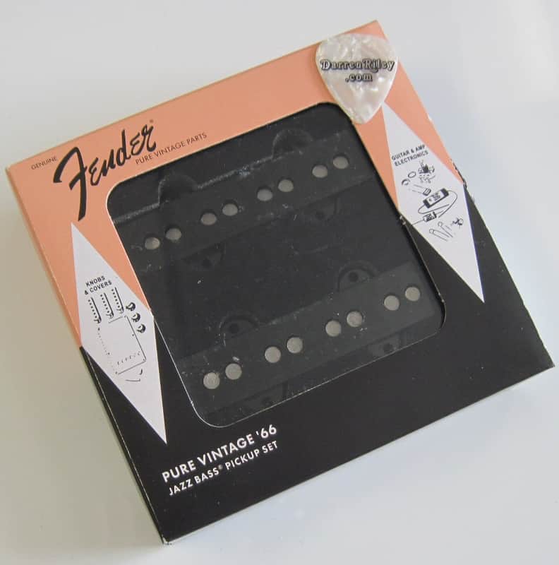 Fender American Vintage II 66 Jazz Bass Pickups Set USA 0992391000 image 1
