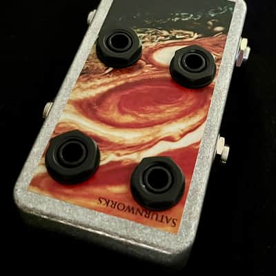 Saturnworks 2-Channel Insert / Audition Loop Junction Box Pedal with Upward Jacks image 2