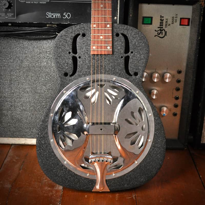 2012 Dobro DM33 Limited Edition Black P.C. Finish