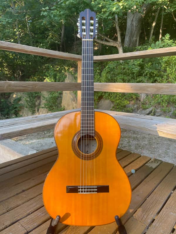 Suzuki Violin Co. Japanese Label kiso Suzuki Classical Guitar image 1