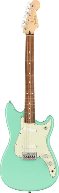 Fender Player Duo Sonic Electric Guitar Seafoam Green image 1