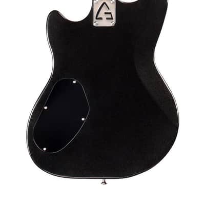 Guild SURFLINER DELUXE Electric Guitar (Black Metallic) image 3